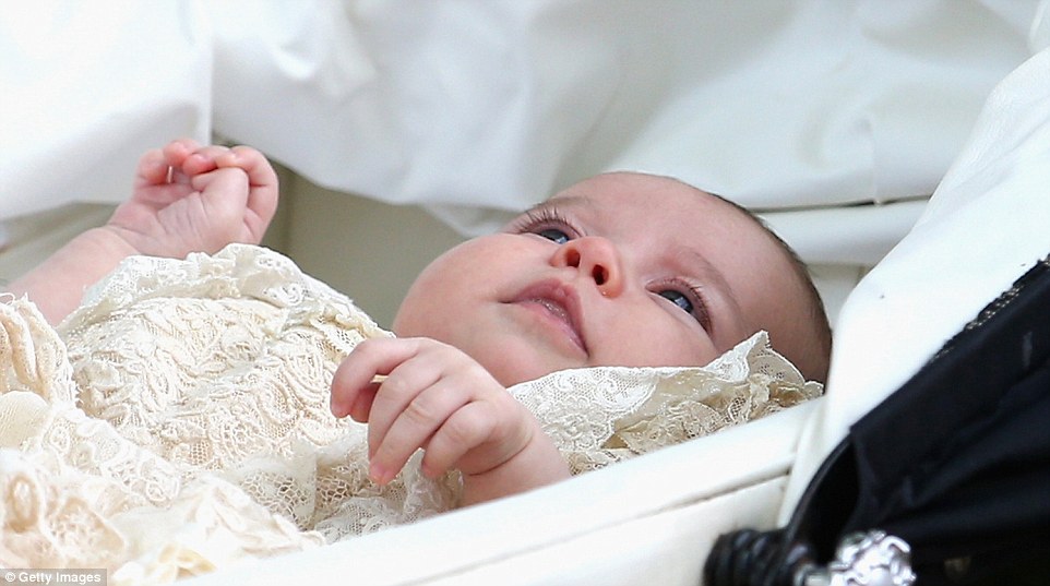 Princess Charlotte christened - Adorable photos of the royal ceremony geotv.ge